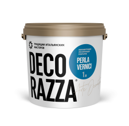 Decorazza Лессировка перламутровая PERLA VERNICI, 1 л, оттенок Chameleon, колеруемая для наружных работ
