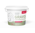 Bayramix Силиконовая декоративная штукатурка Гравол Силикон (15 кг) Gravol с эффектом камешков для наружных и внутренних стен