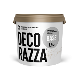 Decorazza Грунт-краска BASE 0,9 л, для граффити, колеруемая