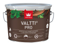 Сверхпрочная глянцевая лазурь VALTTI PRO — лазурь Tikkivala, Прозрачный, 9 л, по штукатурке