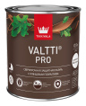 Tikkivala Сверхпрочная глянцевая лазурь VALTTI PRO, Орегон, 0,9л — лазурь алкидная, атмосферостойкая, глянцевая, колеруемая для фасада