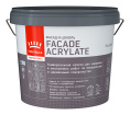 Tikkivala Фасадная краска Facade Acrylate (гл/мат) 9 л Белый, для наружных работ, акриловая, водно-дисперсионная, матовая, колеруемая