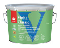 Tikkivala Кроющий антисептик Vinha Classic 9 л Основа C - для колеровки в насыщенные тона, для наружных работ, акриловая, водно-дисперсионная, матовая, колеруемая
