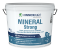 Фасадная воднодисперсионная краска Mineral strong Finncolor, цвет Белый, фасовка 9 л: для наружных работ, по штукатурке