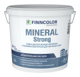 Фасадная воднодисперсионная краска Mineral strong Finncolor, цвет Основа C - для колеровки в насыщенные тона, фасовка 2,7 л: для наружных работ, по штукатурке