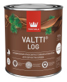 Антисептик лессирующий VALTTI LOG (мат) Tikkivala, цвет Тик, фасовка 0,9 л: для наружных работ, по штукатурке