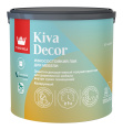 Износостойкий лак для мебели Kiva Decor, Белый, 2,7л, Tikkivala — купить для внутренних и наружных работ