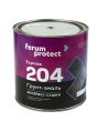 ferumprotect Грунт-эмаль FERUMPROTECT-204 матовая, 2,5 кг, оттенок Серый, матовая, укрепляющая, стойкая, колеруемая для наружных работ